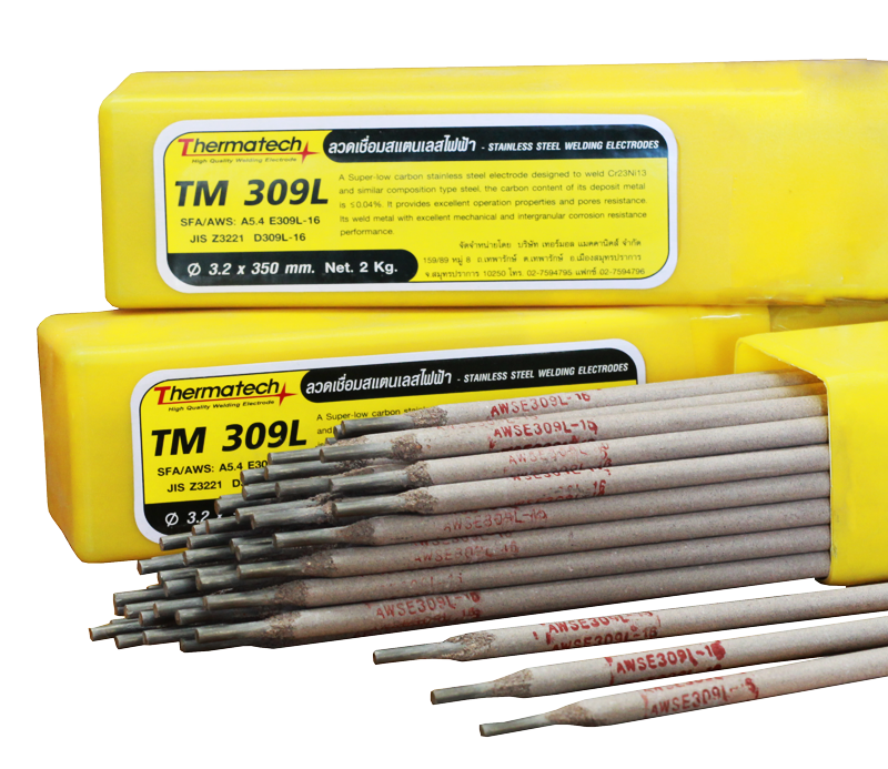 ลวดเชื่อมไฟฟ้าสแตนเลส เทอร์มาเทค TM 308L /309L