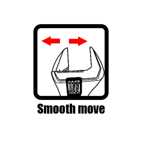 ประแจเลื่อน LACROC รุ่นปากแคบ