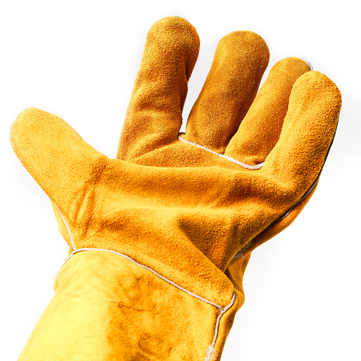 ถุงมือเชื่อม JASIC ใช้สำหรับป้องกันสะเก็ดไฟในขณะเชื่อมเพื่อความปลอดภัย