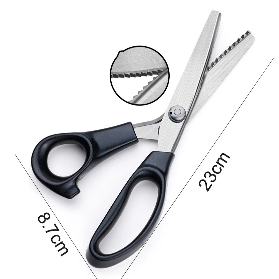 กรรไกรฟันปลา กรรไกรตัดลายคลื่น กรรไกรตกแต่ง กรรไกรตัดครุย กรรไกรตัดกระดาษ งานคราฟต์ งานประดิษฐ์ DIY