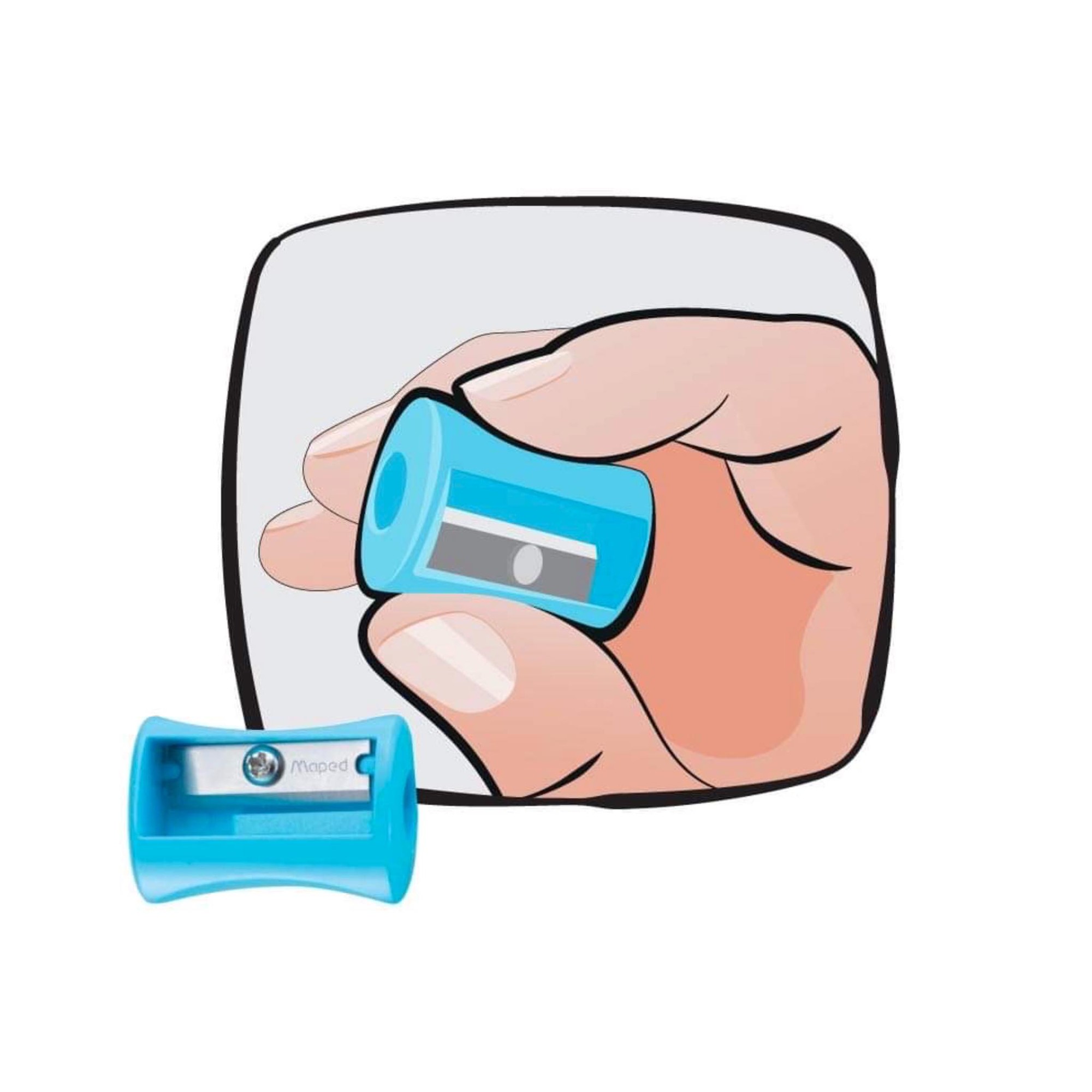 Maped กบเหลาดินสอ รุ่น Vivo ขนาดเล็ก พกพาสะดวก