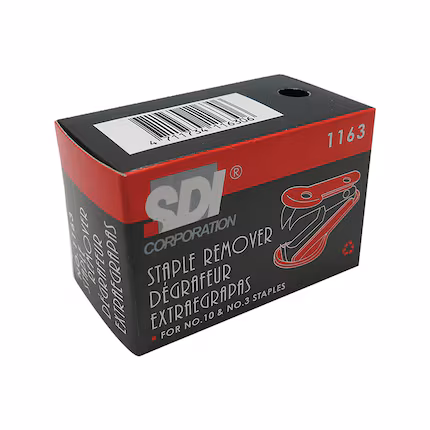 SDI ที่ถอนลวดเย็บกระดาษ 1163 คละสี