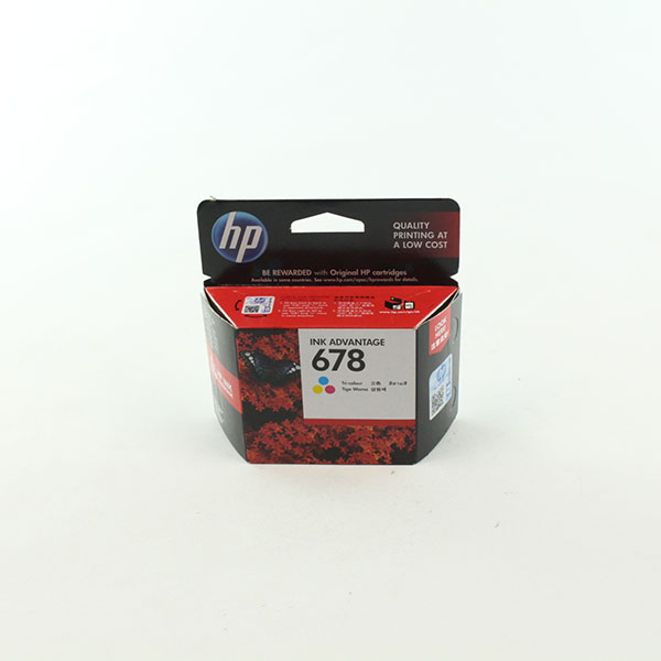 ตลับหมึก อิงค์เจ็ท HP-CZ108AA TRI-COLOR (No.678)