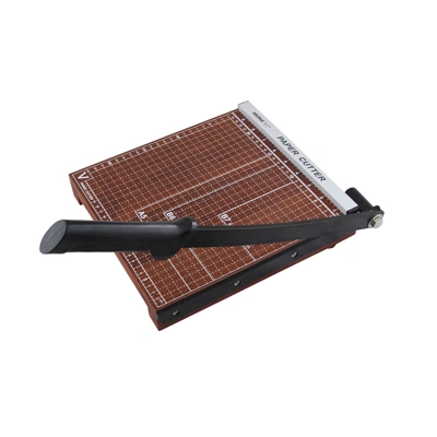 AROMA แท่นตัดกระดาษ ฐานไม้ สำหรับกระดาษ B5 ขนาด 10×10 นิ้ว
