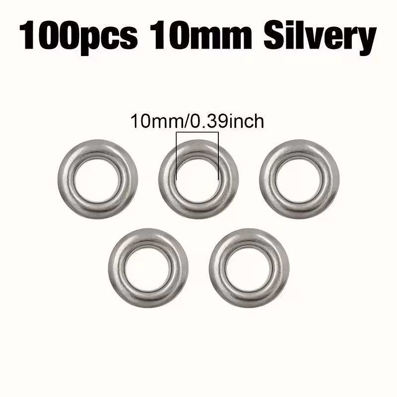 ห่วงตาไก่ ขนาด 4 - 14mm.