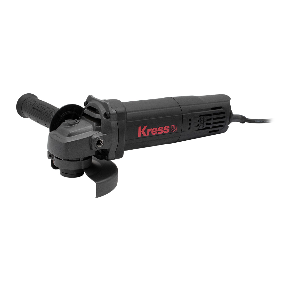 เครื่องเจียรไฟฟ้า 1,100 วัตต์ 100 มม. (4 นิ้ว) สวิตช์ท้าย ยี่ห้อ KRESS (เครส) รุ่น KU711B