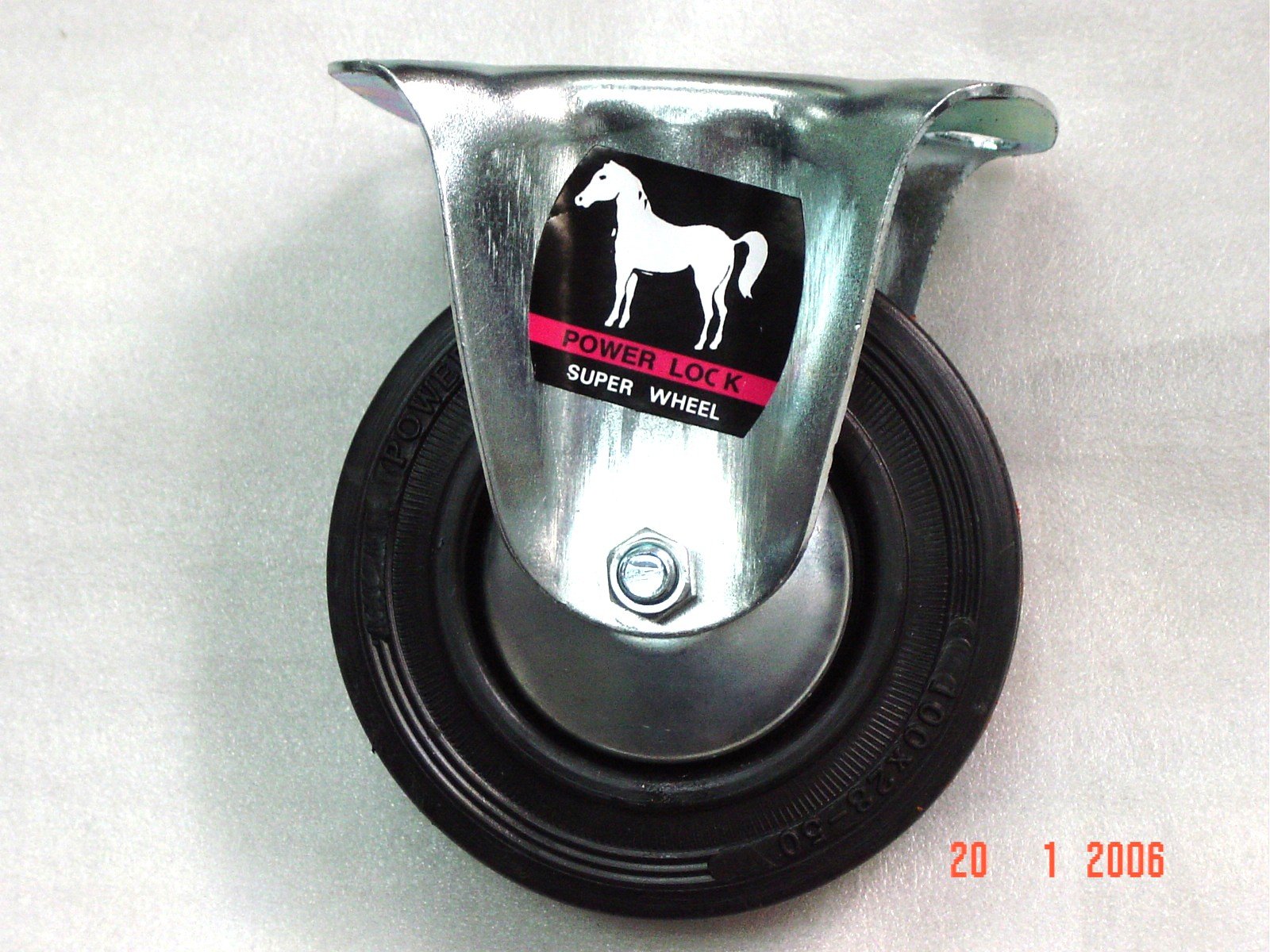 ล้อยางแป้นหมุน/แป้นตาย