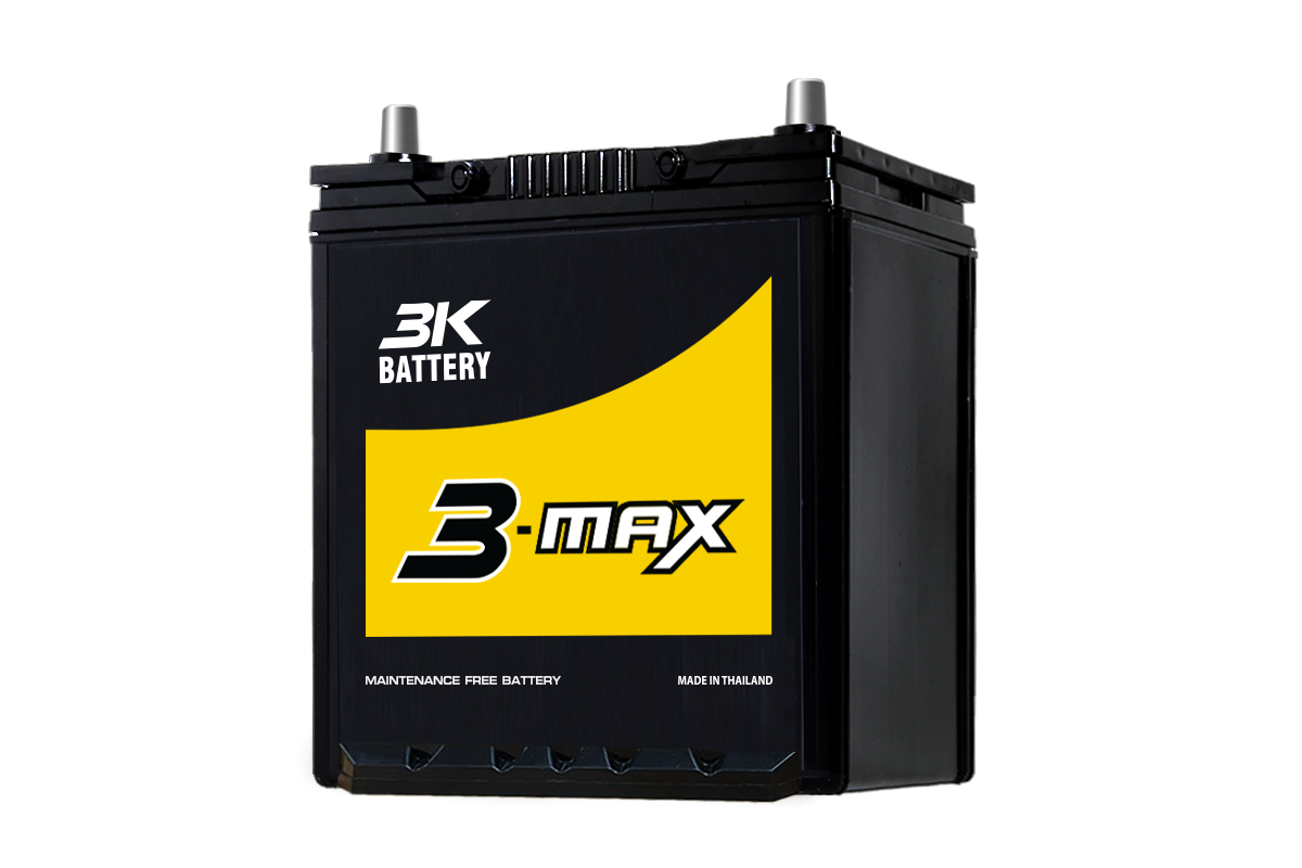 แบตเตอรี่รถยนต์ 3MAX 60B
