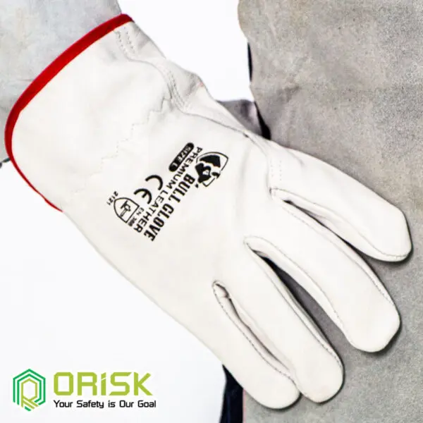 ถุงมือเชื่อมอาร์กอนสีขาว รุ่น GLVTIGA14