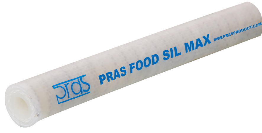 ท่อดูดซิลิโคนใยด้าย 2 ชั้น ทนความร้อนสารพัดประโยชน์ PRAS FOOD SIL MAX