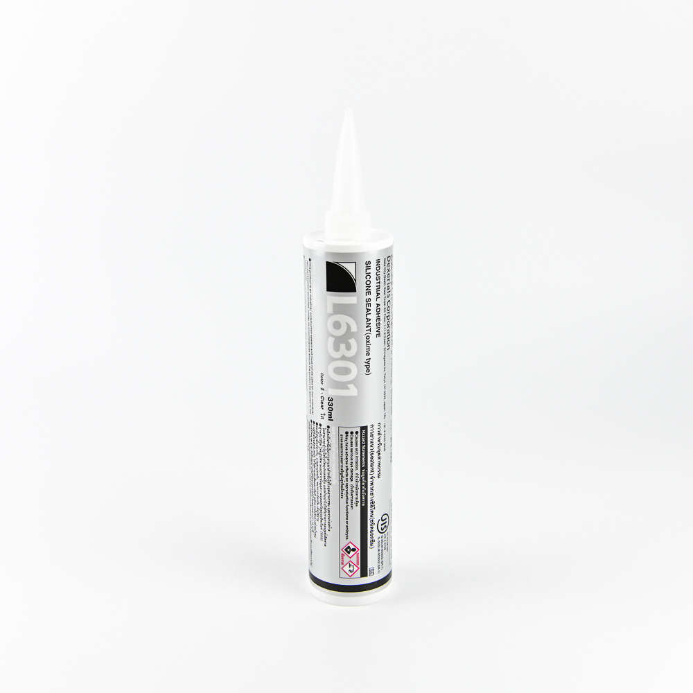 DEXERIALS กาวซิลิโคน สีใส ไม่มีกลิ่น #L6301 330ml. (ราคาต่อหลอด, 1 กล่องมี 10 หลอด)