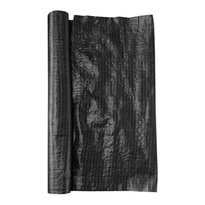 พลาสติกปูพื้นสีดำ (กันวัชพืช)  ขนาด 2 x 50 เมตร สีดำ