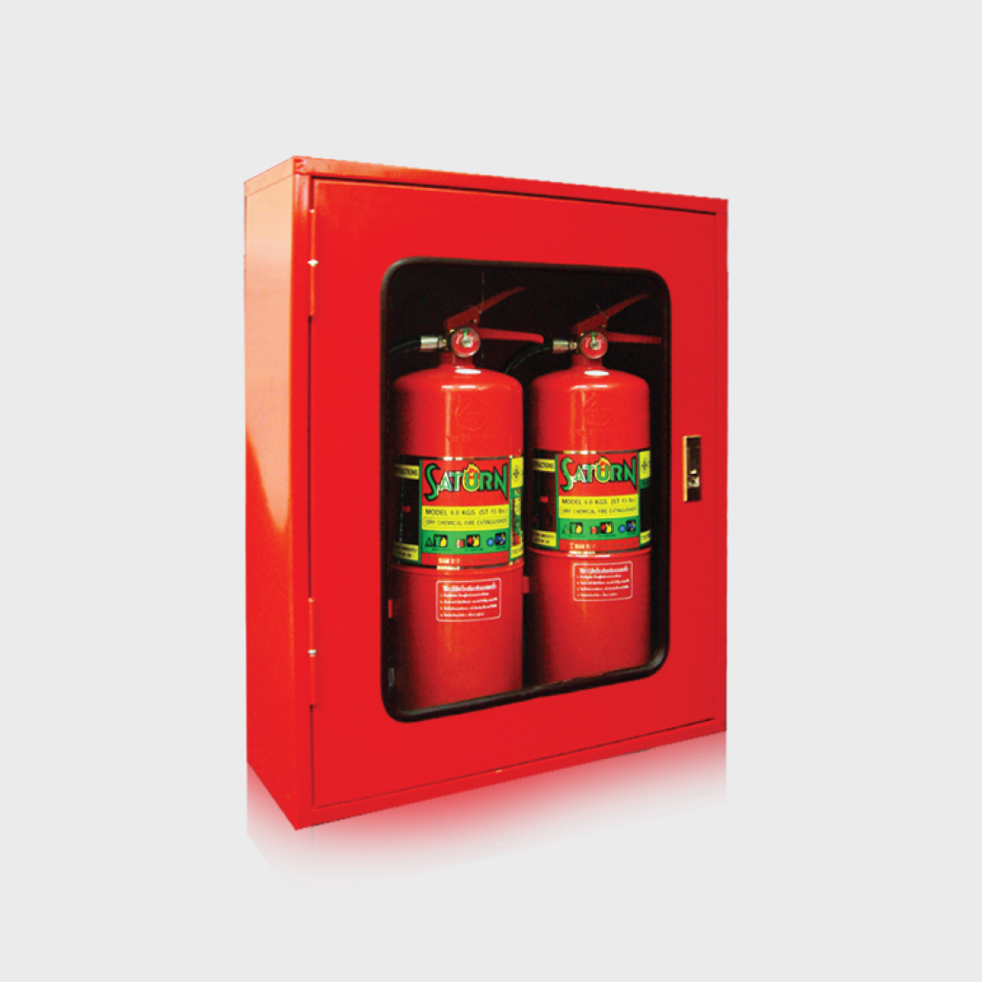 ตู้เก็บเครื่องดับเพลิง แบบคู่