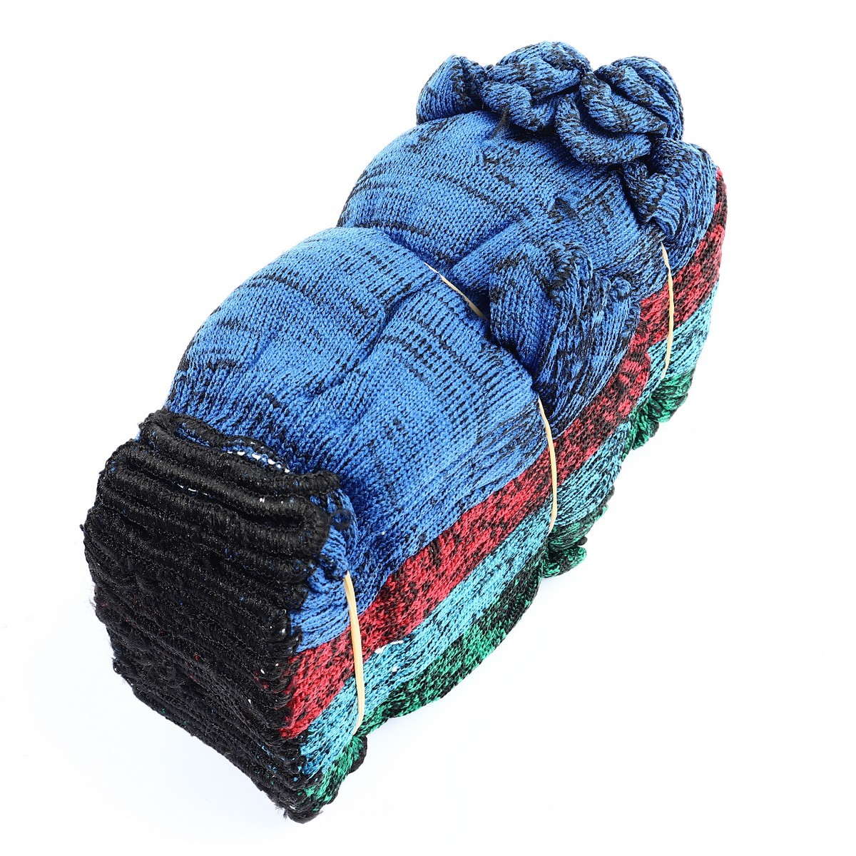 KT-N ถุงมือผ้าไนล่อน คละสี ฟรีไซส์ ไร้ตะเข็บ เหมาะสำหรับใช้กับงานประมง ตัดอ้อย งานสวน ใส่กระชับมือ ระบายอากาศได้ดี ไม้อุ้มน้ำ บรรจุ 12 คู่ (เคที-เอ็น)