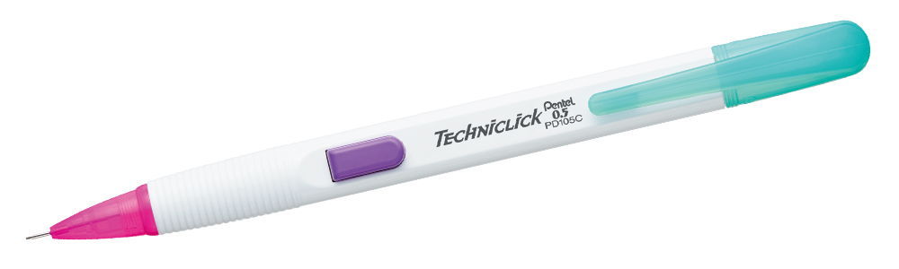 ดินสอกดข้าง PD105C (แท่งสี)  Techniclick Pentel (Thailand)