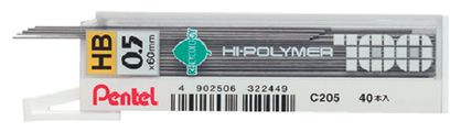 ไส้ดินสอกด Hi-Polymer Super Lead C205 Pentel (Thailland)