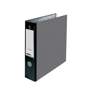 ตราช้างแฟ้มสันกว้าง 100F ดำ