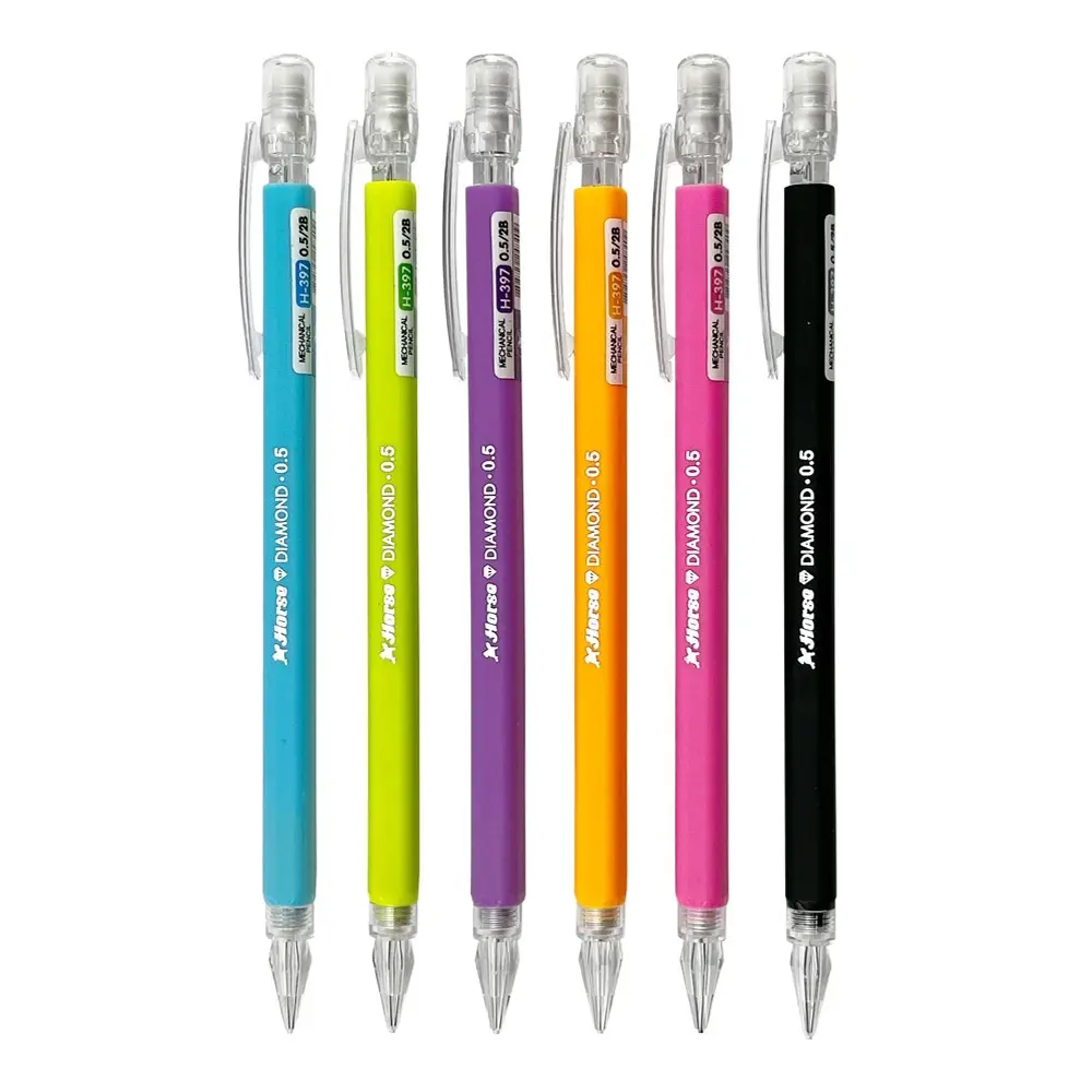 ดินสอกด ตราม้า H-397 0.5 มม. คละสีด้าม