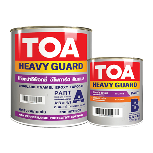 ทีโอเอ อีโพการ์ด อีนาเมล สีทับหน้าอีพ็อกซี่ 2 ส่วน สำหรับงานภายใน